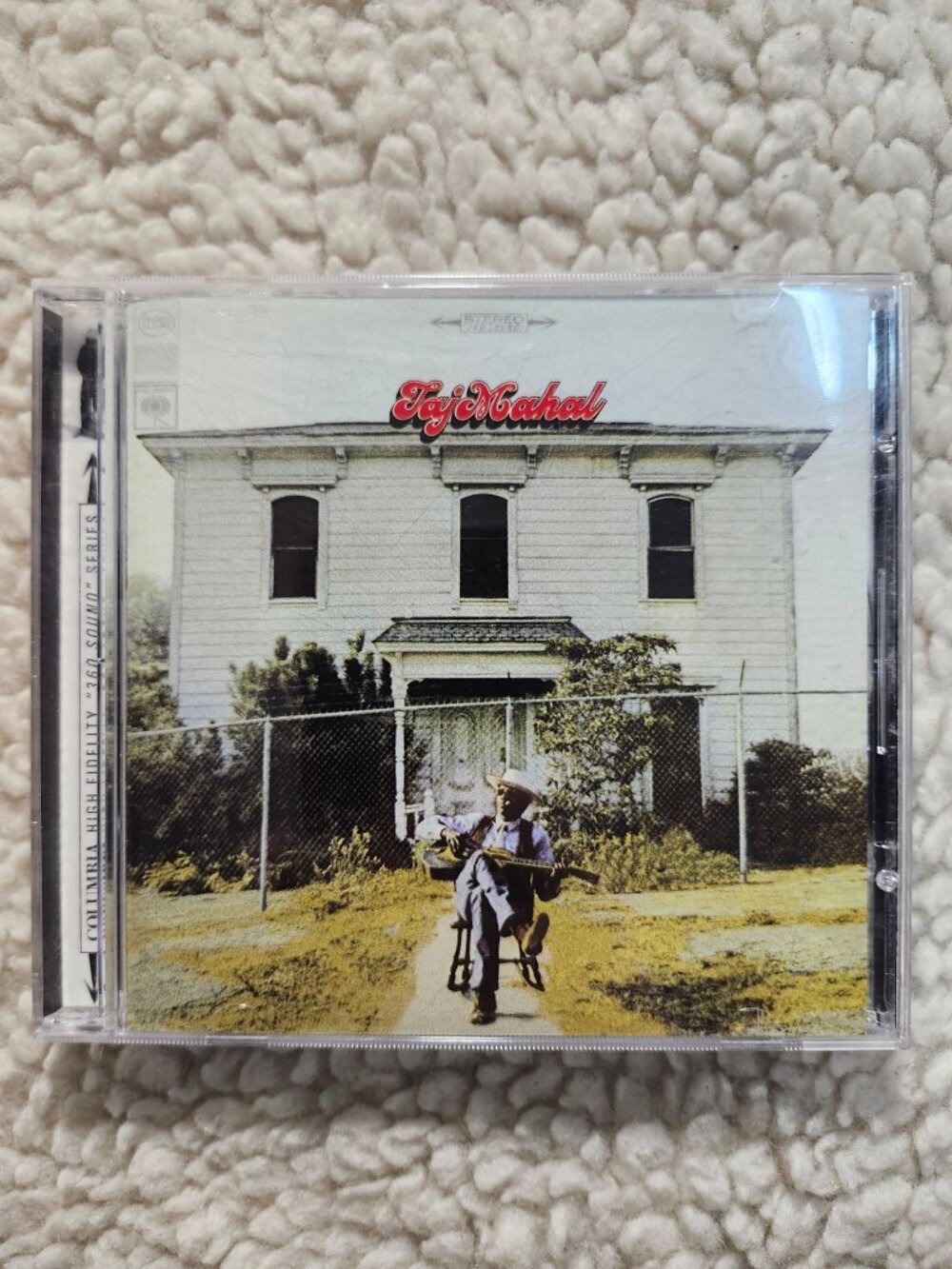 Taj Mahal CD Self Titled 1968 Blues Debut Album Jewel Case Used Columbia Legacy